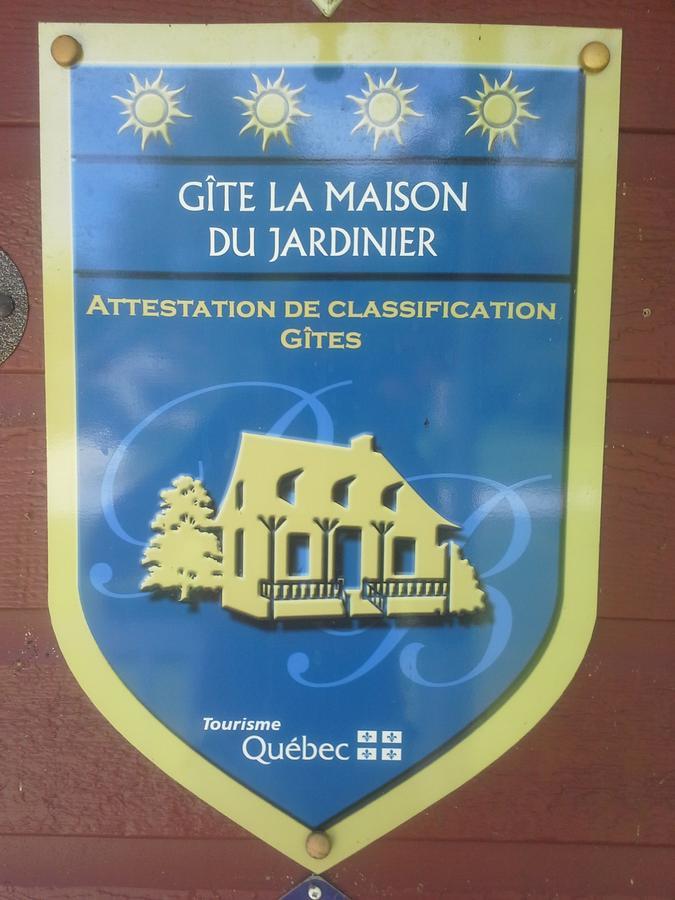 Gite La Maison Du Jardinier Venise-en-Québec Eksteriør bilde